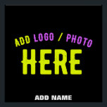 STIJLVOL MODERN  ZWART GEVERIFIEERD BRANDED PERFECT POSTER<br><div class="desc">DIT IS EEN ONTWERP DAT VOOR IEDEREEN PLAATST.U KUNT LOGO,  FOTO,  TEKST VERANDEREN,  RESIZE OF TOEVOEGEN EN DE MANIER COLOREN U VAN.THANK U.</div>