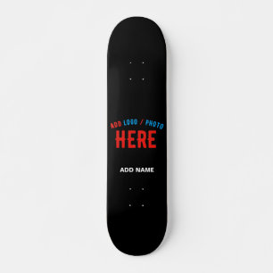 STIJLVOL MODERN  ZWART GEVERIFIEERD BRANDED PERSOONLIJK SKATEBOARD