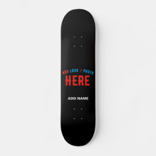STIJLVOL MODERN  ZWART GEVERIFIEERD BRANDED PERSOONLIJK SKATEBOARD