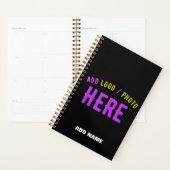 STIJLVOL MODERN ZWART GEVERIFIEERD BRANDED PLANNER (Display)