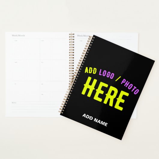 STIJLVOL MODERN  ZWART GEVERIFIEERD BRANDED PLANNER (Display)