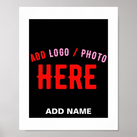 STIJLVOL MODERN ZWART GEVERIFIEERD BRANDED POSTER (Voorkant)