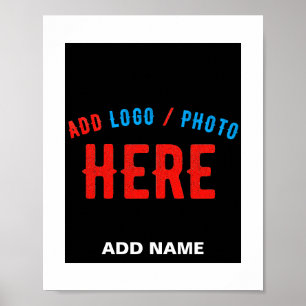 STIJLVOL MODERN ZWART GEVERIFIEERD BRANDED POSTER