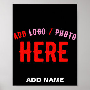 STIJLVOL MODERN ZWART GEVERIFIEERD BRANDED POSTER