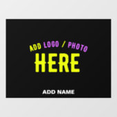 STIJLVOL MODERN  ZWART GEVERIFIEERD BRANDED RAAMSTICKER (Vel)