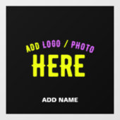 STIJLVOL MODERN  ZWART GEVERIFIEERD BRANDED RAAMSTICKER (Vel)