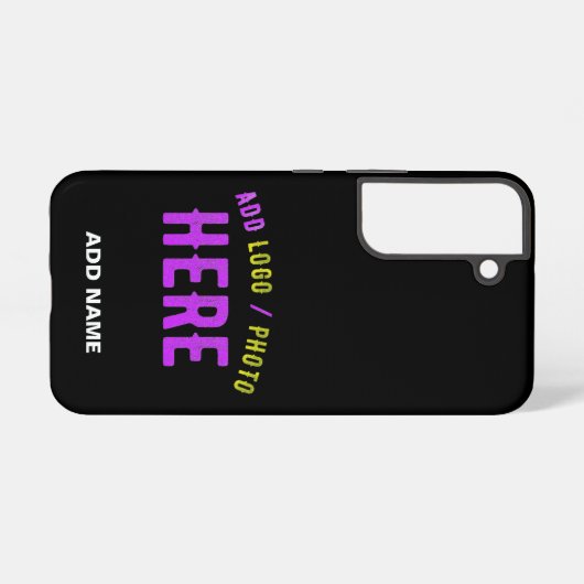 STIJLVOL MODERN  ZWART GEVERIFIEERD BRANDED SAMSUNG GALAXY HOESJE (Achterkant horizontaal)