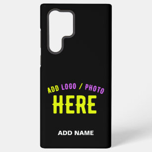 STIJLVOL MODERN  ZWART GEVERIFIEERD BRANDED SAMSUNG GALAXY HOESJE