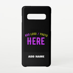 STIJLVOL MODERN  ZWART GEVERIFIEERD BRANDED SAMSUNG GALAXY S10 HOESJE