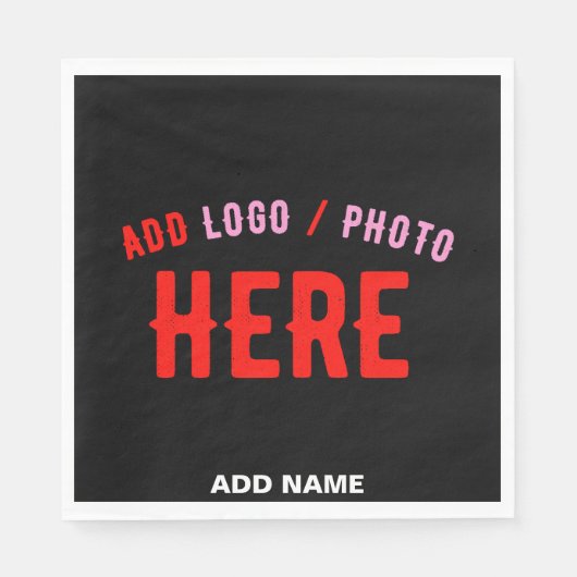 STIJLVOL MODERN ZWART GEVERIFIEERD BRANDED SERVET (Voorkant)