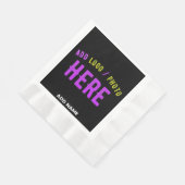 STIJLVOL MODERN  ZWART GEVERIFIEERD BRANDED SERVET (Hoek)