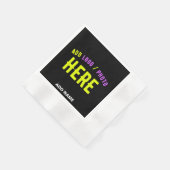 STIJLVOL MODERN ZWART GEVERIFIEERD BRANDED SERVET (Hoek)