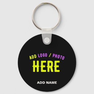 STIJLVOL MODERN  ZWART GEVERIFIEERD BRANDED SLEUTELHANGER