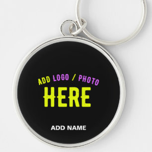 STIJLVOL MODERN ZWART GEVERIFIEERD BRANDED SLEUTELHANGER
