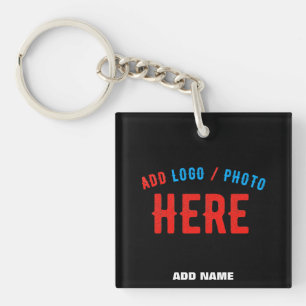 STIJLVOL MODERN  ZWART GEVERIFIEERD BRANDED SLEUTELHANGER