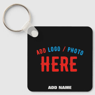 STIJLVOL MODERN  ZWART GEVERIFIEERD BRANDED SLEUTELHANGER