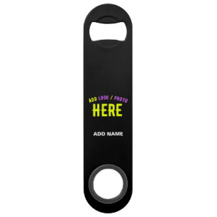 STIJLVOL MODERN  ZWART GEVERIFIEERD BRANDED SPEED FLESSENOPENER
