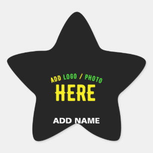 STIJLVOL MODERN  ZWART GEVERIFIEERD BRANDED STER STICKER
