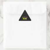 STIJLVOL MODERN ZWART GEVERIFIEERD BRANDED STICKER (Tas)