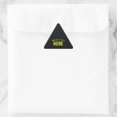 STIJLVOL MODERN ZWART GEVERIFIEERD BRANDED STICKER (Tas)
