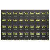 STIJLVOL MODERN  ZWART GEVERIFIEERD BRANDED STOF (Fat Quarter)
