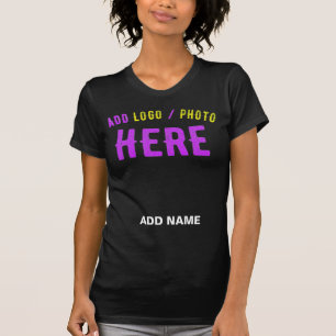 STIJLVOL MODERN ZWART GEVERIFIEERD BRANDED T-SHIRT