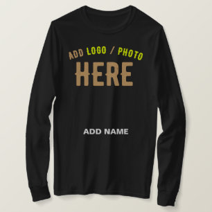 STIJLVOL MODERN ZWART GEVERIFIEERD BRANDED T-SHIRT