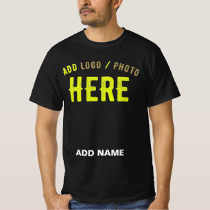 STIJLVOL MODERN ZWART GEVERIFIEERD BRANDED T-SHIRT