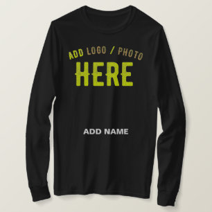 STIJLVOL MODERN  ZWART GEVERIFIEERD BRANDED T-SHIRT