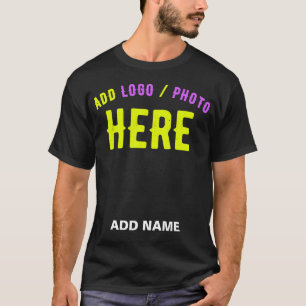 STIJLVOL MODERN ZWART GEVERIFIEERD BRANDED T-SHIRT