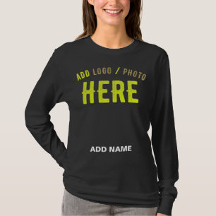 STIJLVOL MODERN  ZWART GEVERIFIEERD BRANDED T-SHIRT