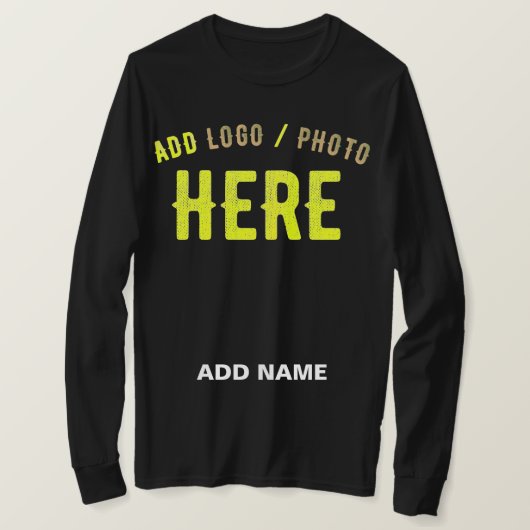 STIJLVOL MODERN ZWART GEVERIFIEERD BRANDED T-SHIRT (Design voorkant)