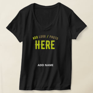STIJLVOL MODERN  ZWART GEVERIFIEERD BRANDED T-SHIRT
