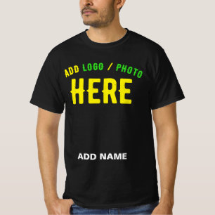 STIJLVOL MODERN  ZWART GEVERIFIEERD BRANDED T-SHIRT