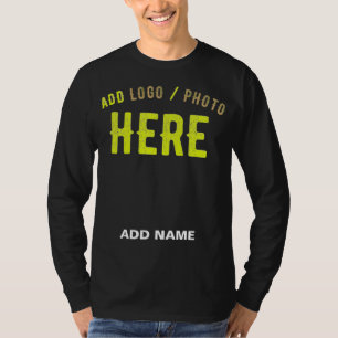 STIJLVOL MODERN  ZWART GEVERIFIEERD BRANDED T-SHIRT