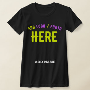 STIJLVOL MODERN ZWART GEVERIFIEERD BRANDED T-SHIRT