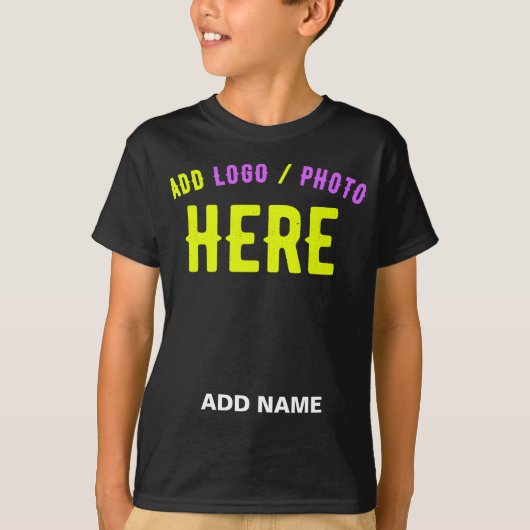 STIJLVOL MODERN  ZWART GEVERIFIEERD BRANDED T-SHIRT (Voorkant)