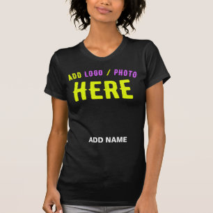STIJLVOL MODERN ZWART GEVERIFIEERD BRANDED T-SHIRT