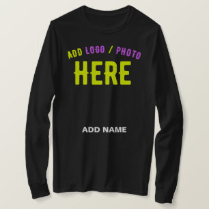 STIJLVOL MODERN ZWART GEVERIFIEERD BRANDED T-SHIRT