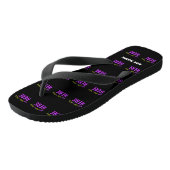 STIJLVOL MODERN  ZWART GEVERIFIEERD BRANDED TEENSLIPPERS (Schuin)