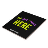 STIJLVOL MODERN  ZWART GEVERIFIEERD BRANDED TEGELTJE (Zijkant)