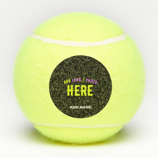 STIJLVOL MODERN  ZWART GEVERIFIEERD BRANDED TENNISBALLEN (Achterkant)