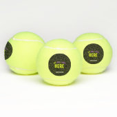 STIJLVOL MODERN  ZWART GEVERIFIEERD BRANDED TENNISBALLEN (Multi)