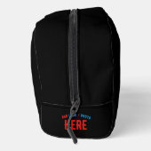 STIJLVOL MODERN  ZWART GEVERIFIEERD BRANDED TOILETTASJE (Rechts)