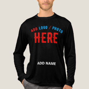 STIJLVOL MODERN ZWART GEVERIFIEERD BRANDED Tri-Blend SHIRT