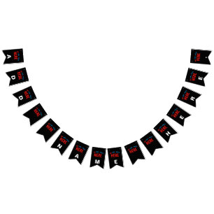 STIJLVOL MODERN  ZWART GEVERIFIEERD BRANDED VLAGGETJES