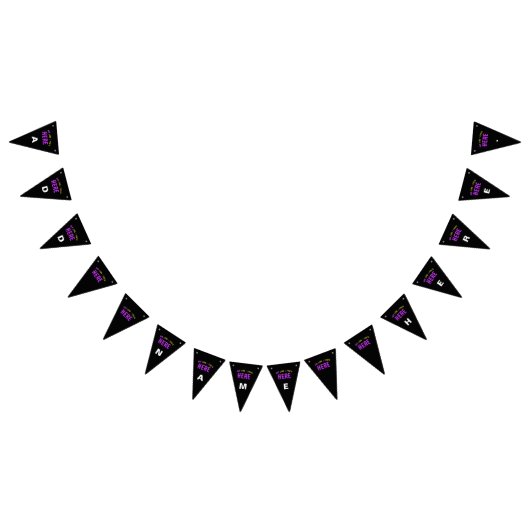 STIJLVOL MODERN ZWART GEVERIFIEERD BRANDED VLAGGETJES (Alle)