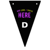 STIJLVOL MODERN ZWART GEVERIFIEERD BRANDED VLAGGETJES (Derde vlag)