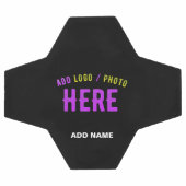 STIJLVOL MODERN  ZWART GEVERIFIEERD BRANDED VOETBAL (Enkel)