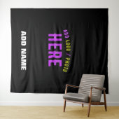 STIJLVOL MODERN  ZWART GEVERIFIEERD BRANDED WANDKLEED (In Situ (horizontaal))